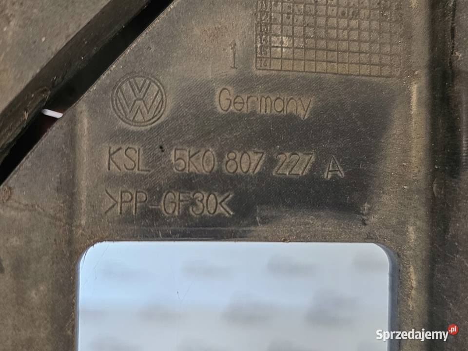 GOLF VI 12r ślizg lampy lewy przód 5K0807227 Kielce sprzedam