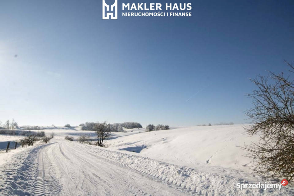 Malownicza działka w Jasionowie Żubryn