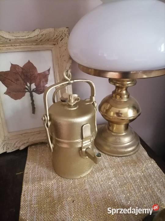 Stara lampa karbidowa Kraków