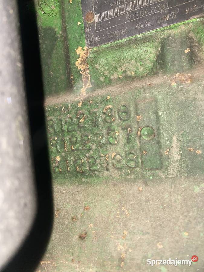 JOHN DEERE 76L SILNIK BLOKGŁOWICA RG6076A Kielce sprzedam