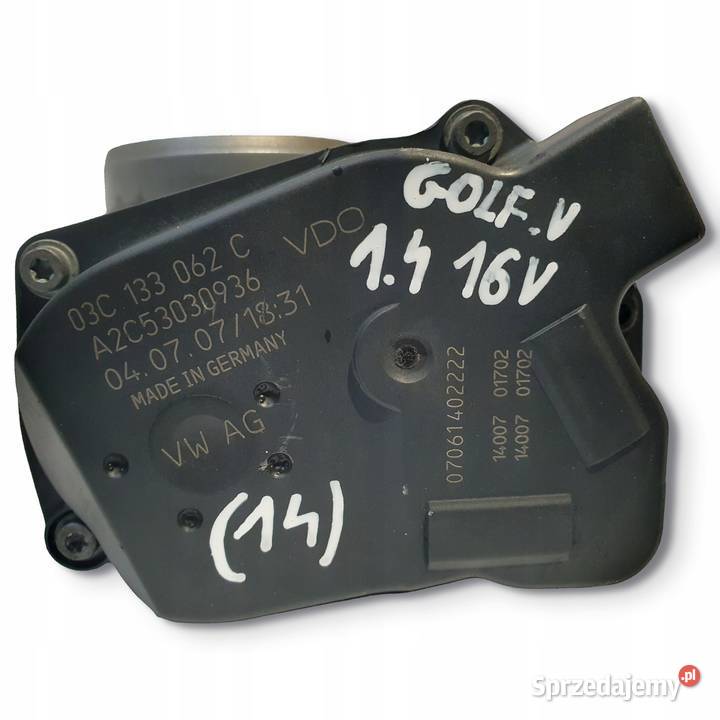 PRZEPUSTNICA VW Polo IV Skoda Fabia II 14 16V