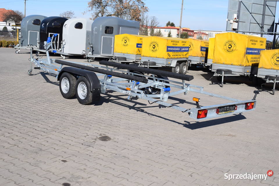 Przyczepa podłoodziowa ciężarowa 255 szeroka do Lesznowola