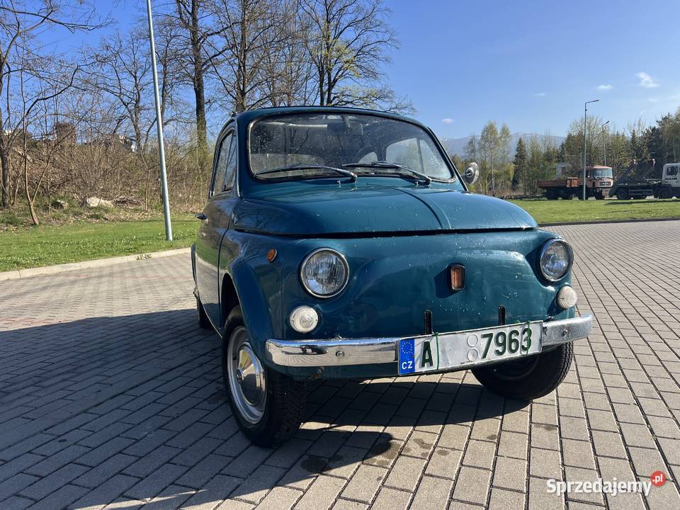 Fiat 500 Piekny oldtimer nieuszkodzony Karpacz