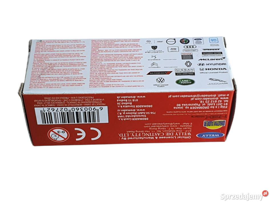 Zabawka model samochodu metalowy Dodge Charger Cieszyn