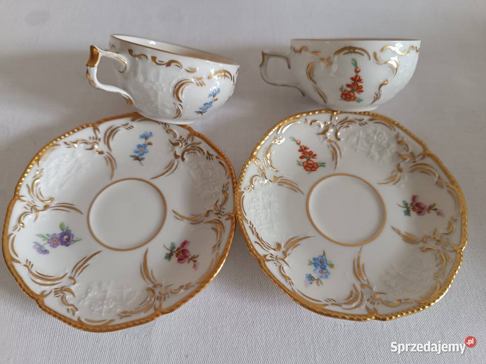 Kolekcjonerskie filiżanki Rosenthal Sanssouci Porcelana i szkło Gorlice