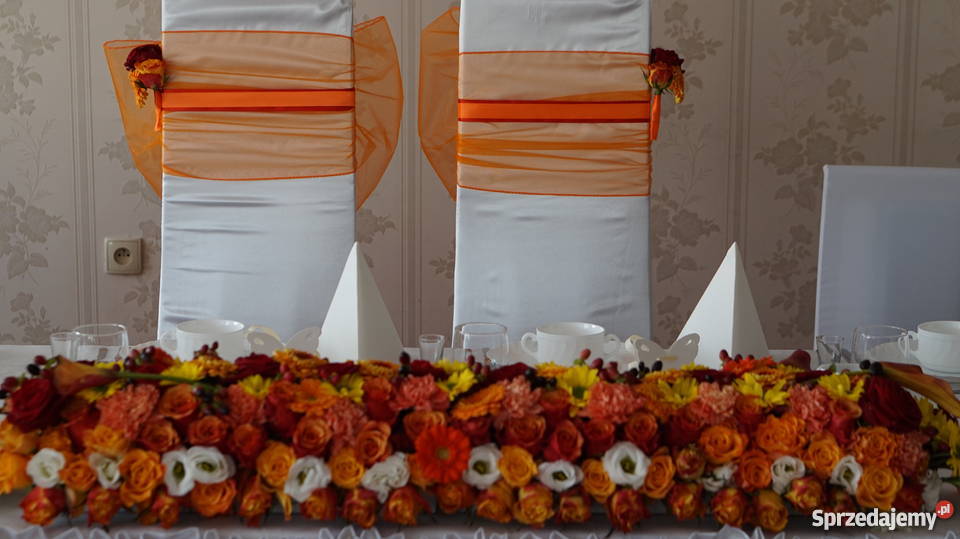 Dekoracje ślubne weselne kościoły bukiety śłubne Śluby, wesela, przyjęcia