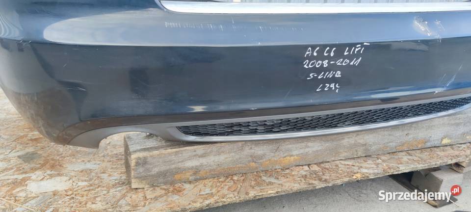 ZDERZAK TYŁ AUDI A6 C6 LIFT LZ9Y S LINE SEDAN śląskie