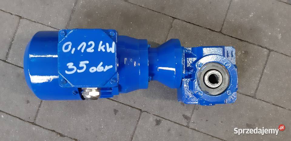 Motoreduktor 012 kW 35 obr Biznes i Przemysł Leszno