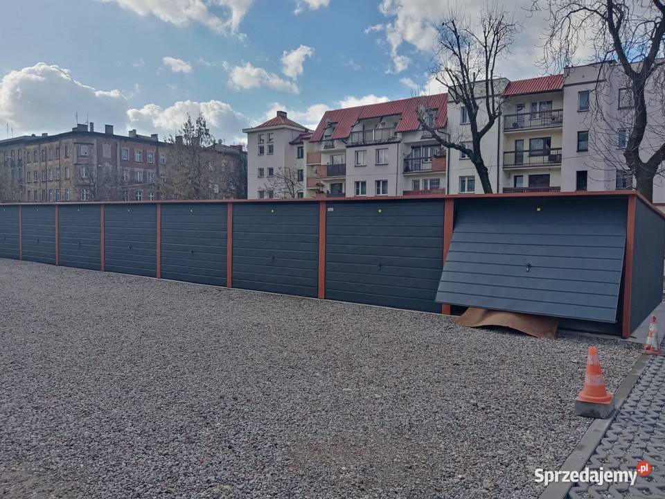 Ciąg garaży blaszanych zadzwoń zapytaj wycena Dąbrowa Górnicza
