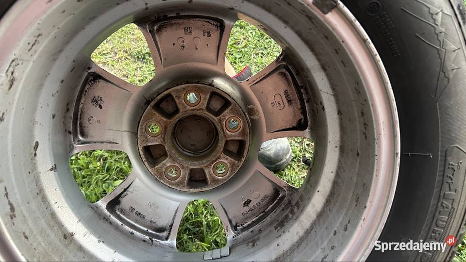 Felgi Alu 6Jx15 ET49 Opel 5x100 Średnica 15" Brzeźnica