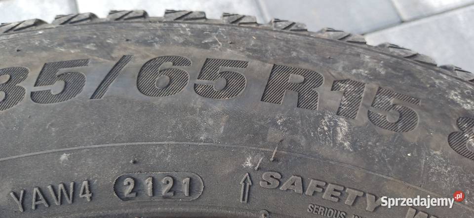 Opony zimowe r15 18565 felgi 4x100 Wadowice sprzedam
