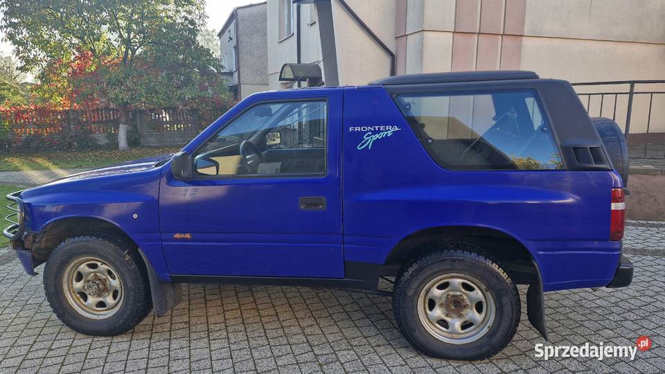 0pel Frontera 20 sport benzyna 115 4X4 Frontera Częstochowa sprzedam