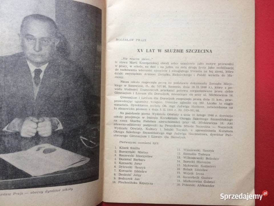 687 I Liceum Ogólnokształcące Pracujących Szczecin