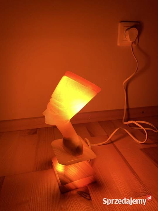 Lampka nocna Nefretete alabaster mazowieckie