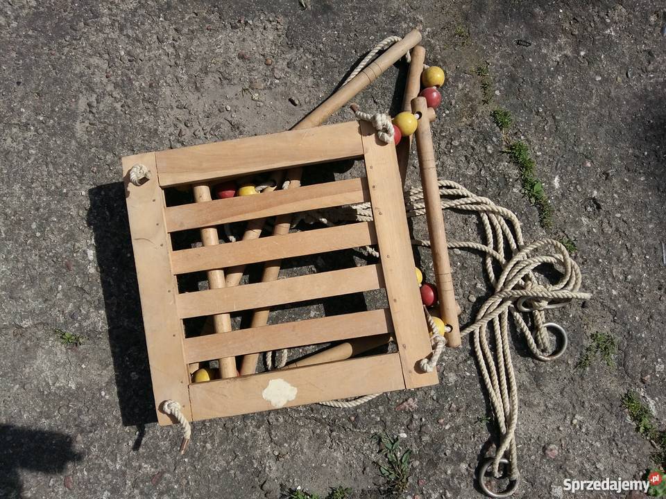 Huśtawka dziecięca z okresu PRL 291 Kościan