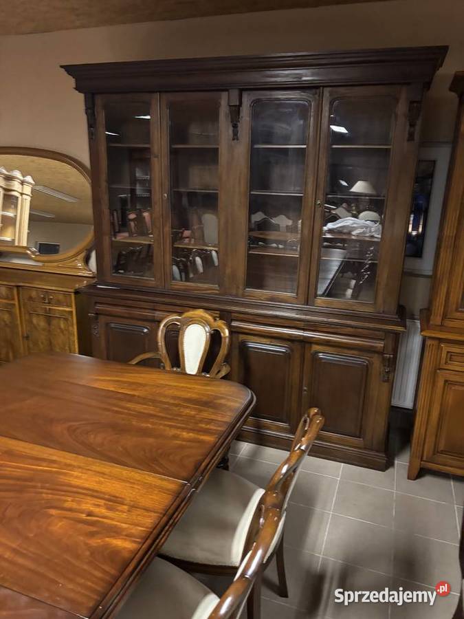 Stylowy Angielski Zestaw Rozkładany Stół 10 Gorzów Wielkopolski