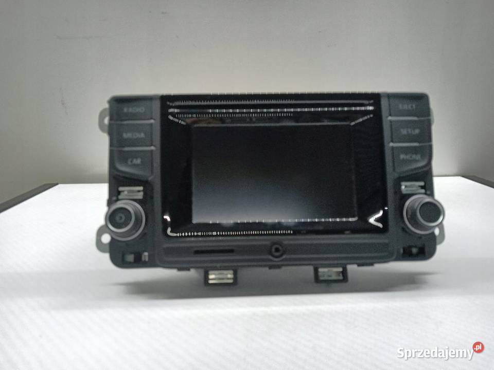 RADIO SAMOCHODOWE VW GOLF V POLO 6C0035869B Sprzęt audio fabryczny