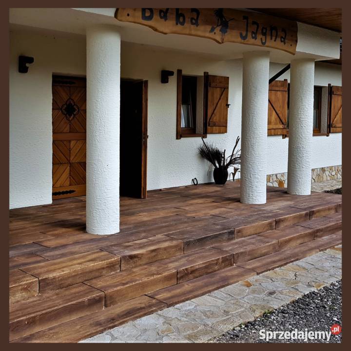 Deska tarasowa betonowe drewno na taras schód Starachowice