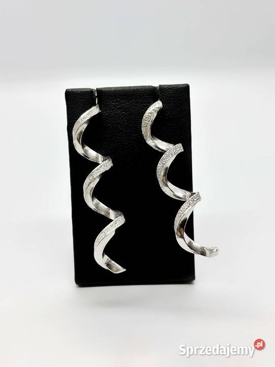 Srebrne kolczyki pr 925 606g Sztyft Kolczyki sprzedam