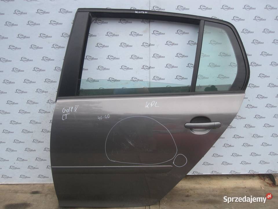 VW GOLF V 07r drzwi lewe tył