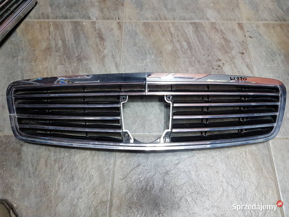 MERCEDES S KLASA W220 ATRAPA GRILL DISTRONIC wielkopolskie Turek
