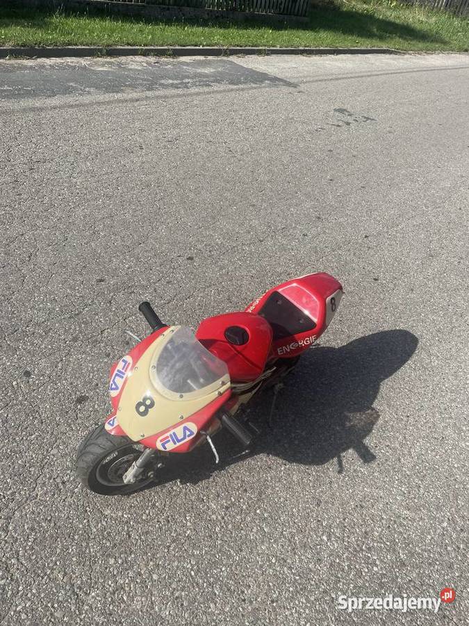 mini ścigacz pocket bike motorek spalinowy Starowieś
