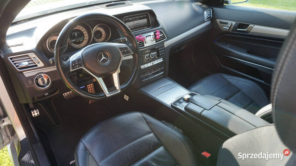 Mercedes E 250 super stan Gwarancja W212 2009 niebieski lubuskie Zielona Góra