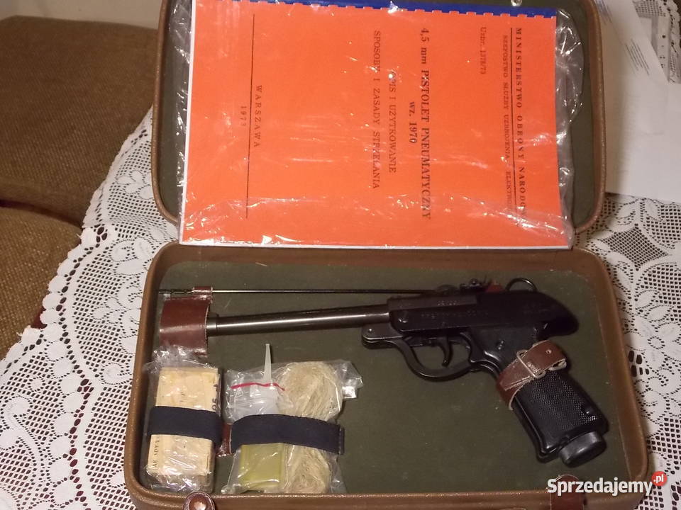 Pistolet wiatrówka Łucznik Predom wz70 NOWY Militaria sprzedam