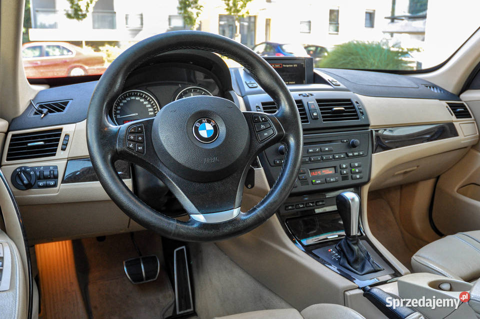 BMW X3 35d BiTurbo 286 xDrive Lift Skóry Rok produkcji 2007 Wrocław