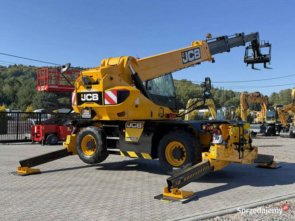 pozostałe JCB 555P210R SV ROTO 5521 Ładowarka Koparko ładowarki Widełki