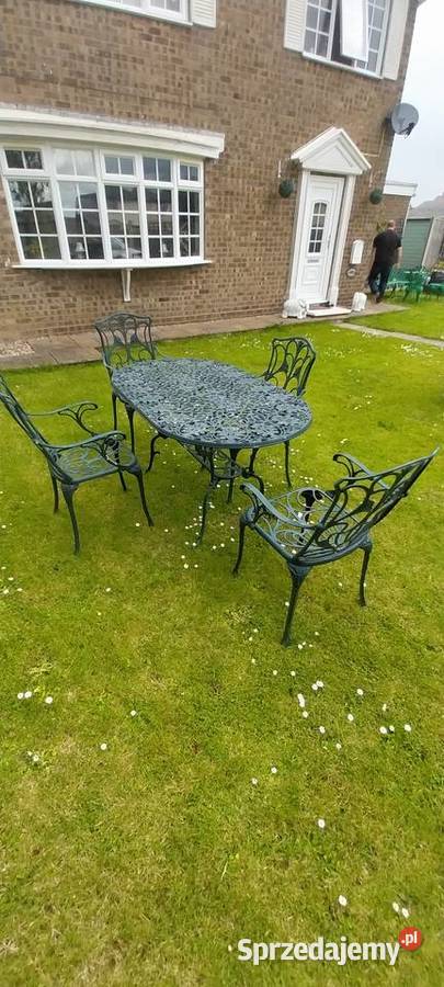 Unikatowy komplet mebli ogrodowych zestaw mazowieckie Ciepielów