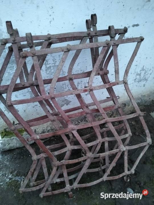 Sprzedam brony 3 Grudziądzkie składane Huta Koszary