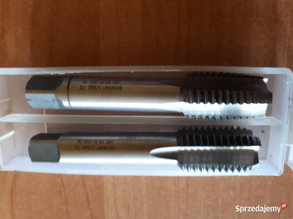 Kpl gwintowników calowych UNC 34 10 HORN 2cz Pozostałe Stara Rokitnia sprzedam