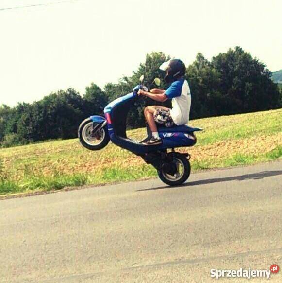 Peugeot Vivacity AIRSAL T6 Racing 70cc FILM spee bagażnik Peugeot Liszki sprzedam