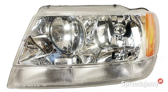Jeep Grand Cherokee 9804 Reflektor przedni lampa Łódź sprzedam