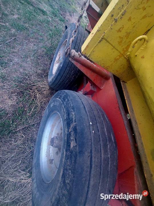 Przyczepa wywrotka mullie 12t tandem budowlana Suwałki