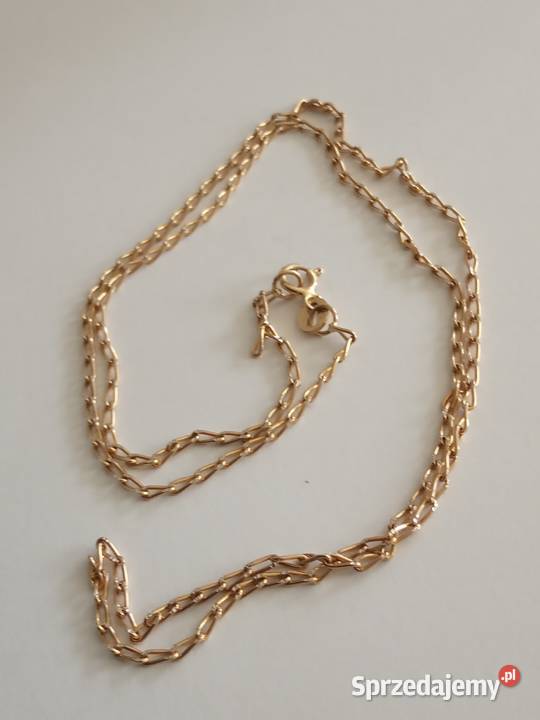 Śliczny złoty łańcuszek próba 585 Wrocław sprzedam