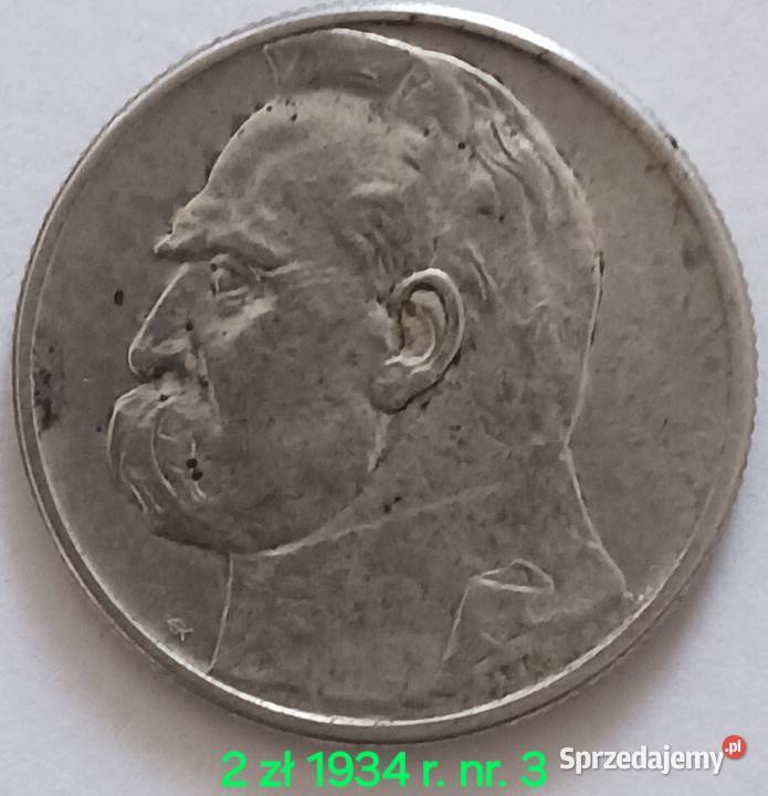 2 J Piłsudski 1934 r 3 Super stan oryginał Konin