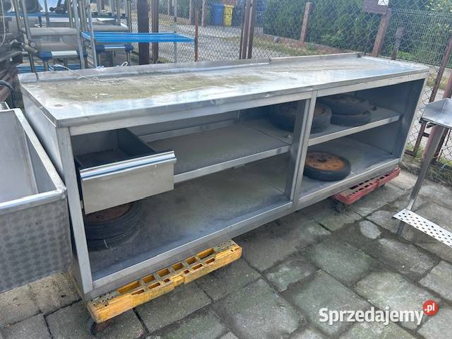 Szafka robocza ze stali nierdzewnej 265 x 60