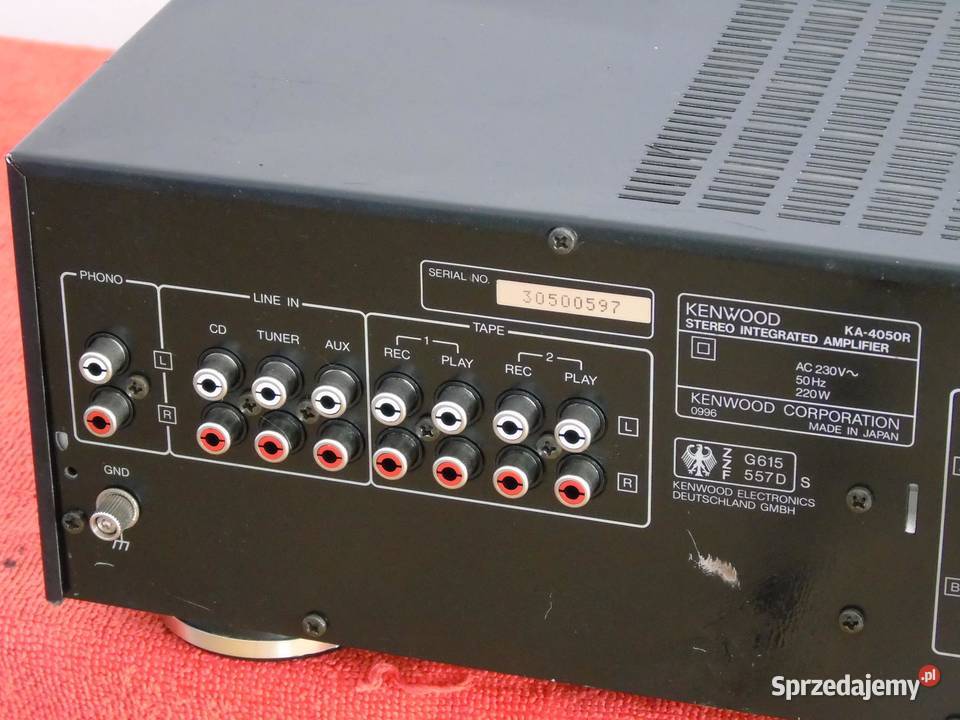 Wzmacniacz stereo Kenwood KA4050R mocny i Jasło