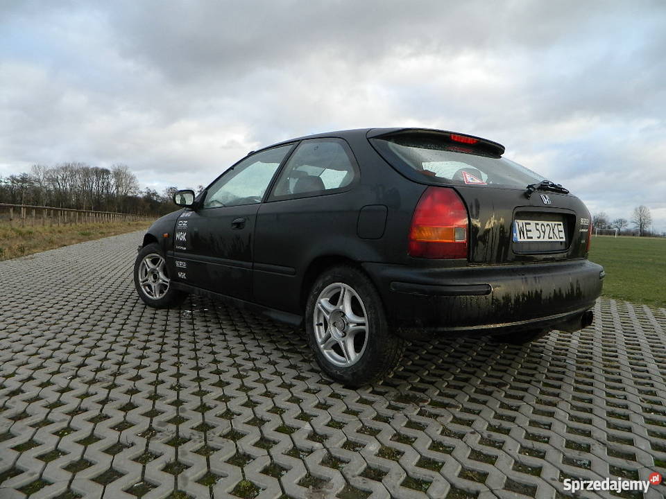 Honda Civic EJ9 3d czarny mat szyberdach kupiony w Polsce Warszawa sprzedam