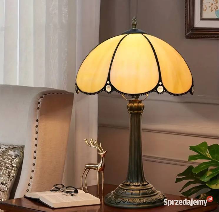 Lampa witrażowa Tiffany TANIO Białystok