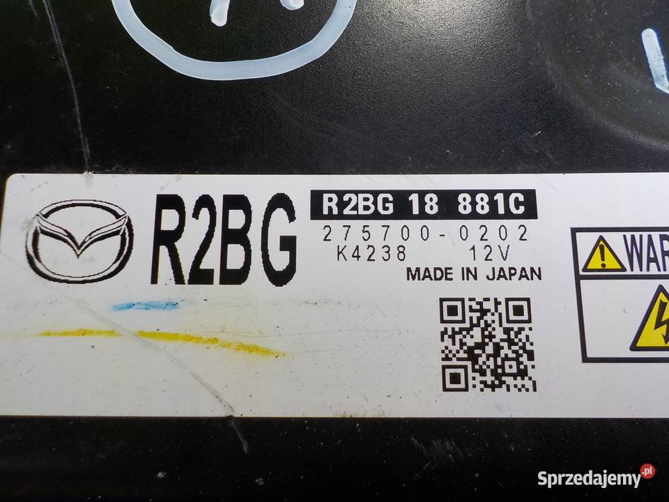 MAZDA 6 GH 22 CITD sterownik silnika 2757000202
