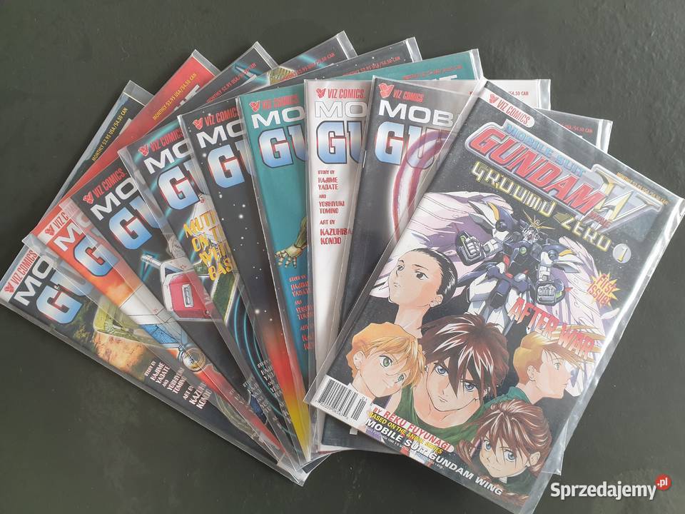 Manga Mobile Suit Gundam Wing 0079 9 komiksów Gdynia