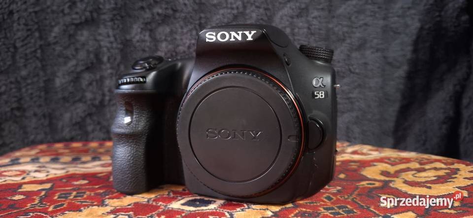 Sony A58 2 obiektywy akcesoria Zestaw komplet podlaskie Białystok