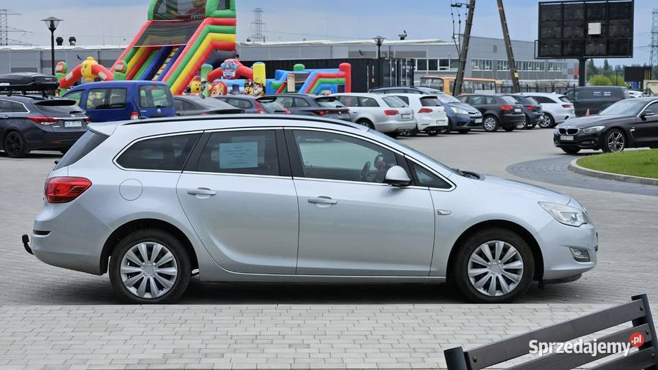 Opel Astra J 17 CDTI srebrny Kraków