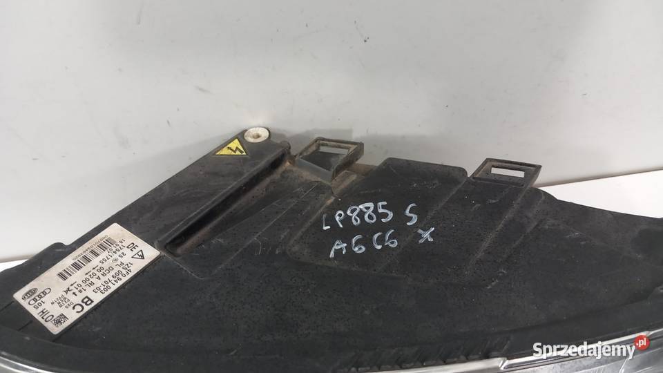 AUDI A6 C6 LAMPA PRZÓD LEWA SOCZEWKA XENON osobowe Zbierkowo