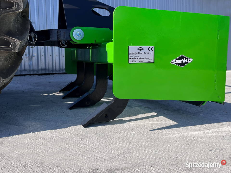 4 NIWELATOR SKRZYNIOWY N120 dostawa cała Puławy