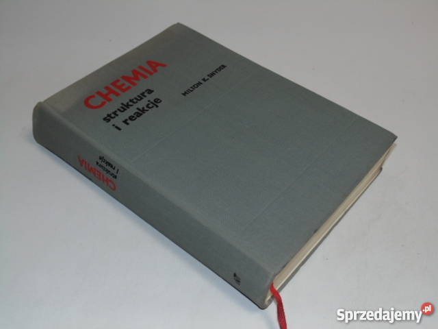 MILTON K SNYDER CHEMIA STRUKTURA I REAKCJE fa Szczecin