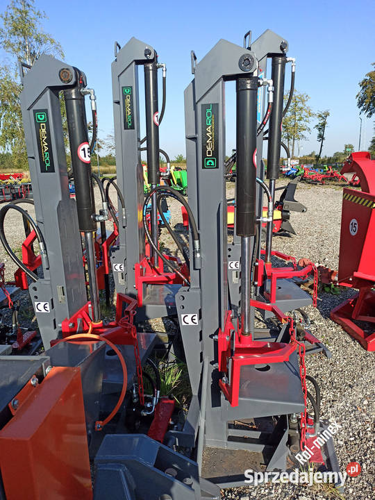 Pionowa hydrauliczna Łuparka do drzewa klocków Janów Lubelski